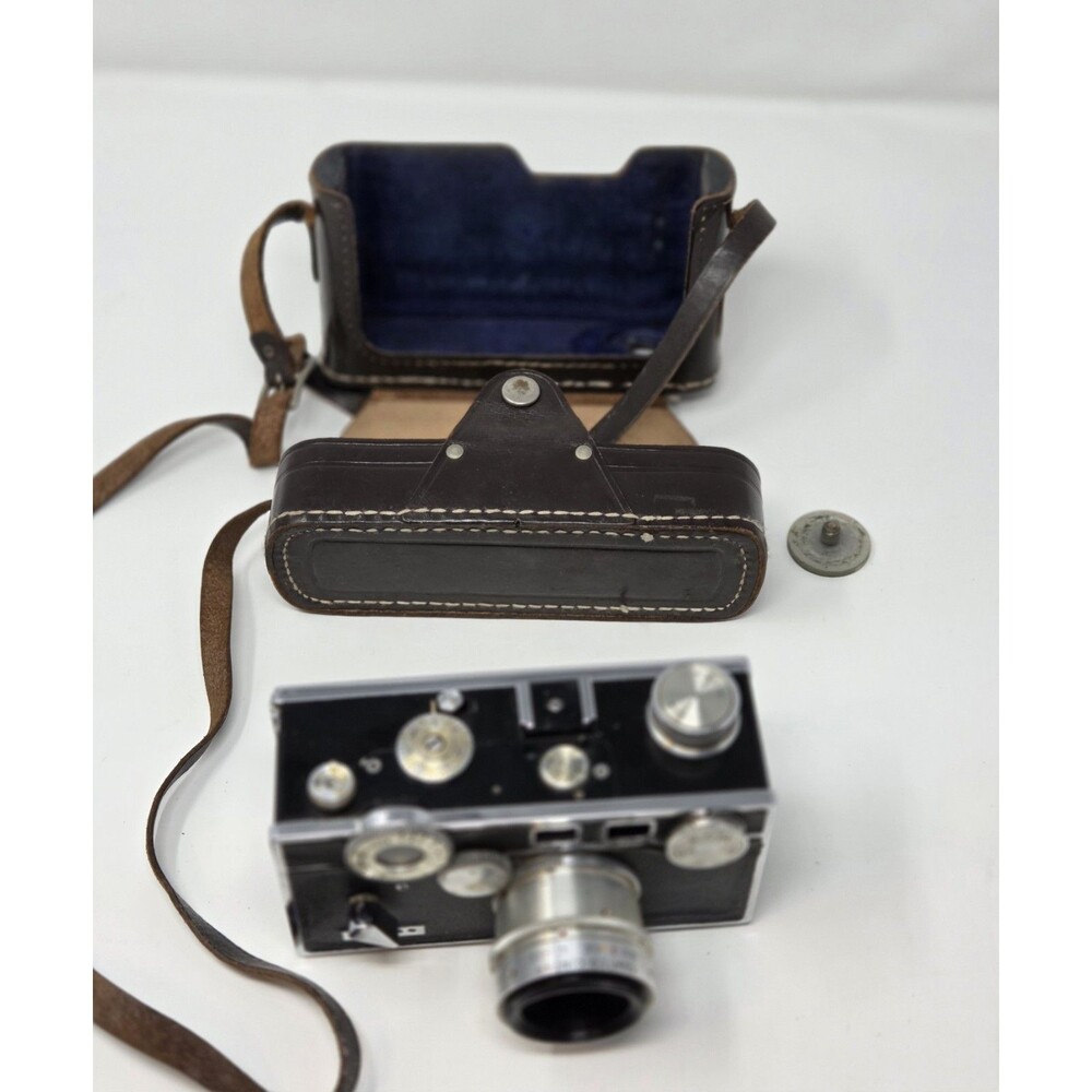 Argus C3 "The Brick" 35mm Rangefinder Camera Coated Cintar Lens Case Manual - Picture 2 of 16